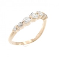 K18PG ダイヤモンド リング 0.23CT