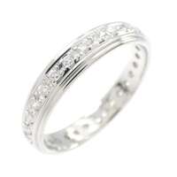 PM ハーフエタニティ ダイヤモンド リング 0.28CT