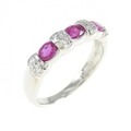 PT ルビー リング 0.43CT