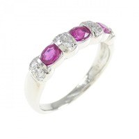 PT ルビー リング 0.43CT