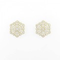 K18YG ダイヤモンド ピアス 1.00CT
