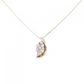 K18YG ダイヤモンド ネックレス 0.30CT