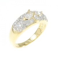 K18YG/K18WG ダイヤモンド リング 0.70CT
