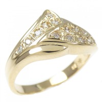 K18YG ダイヤモンド リング 0.21CT