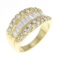 K18YG ダイヤモンド リング 1.00CT