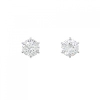 【リメイク】PT/ST ダイヤモンド ピアス 1.051CT 1.064CT H I1 Good