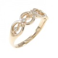 K18PG ダイヤモンド リング 0.07CT