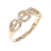 K18PG ダイヤモンド リング 0.07CT