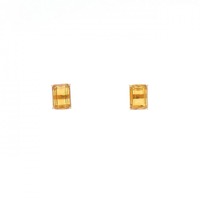 K18YG シトリン ピアス