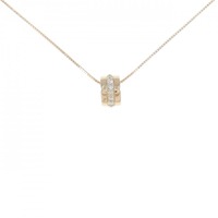 K18PG ダイヤモンド ネックレス 0.10CT