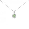 K18WG ガーネット ネックレス 0.83CT