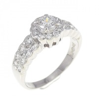 PT ダイヤモンド リング 0.27CT