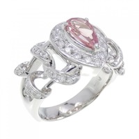 PT サファイヤ リング 0.897CT