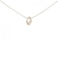K10PG ダイヤモンド ネックレス 0.02CT