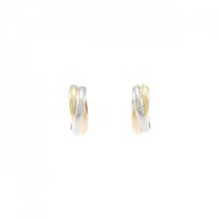 K18YG/PT/K18PG フープ ピアス