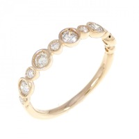K18PG ダイヤモンド リング 0.52CT