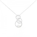 K18WG ダイヤモンド ネックレス 0.45CT