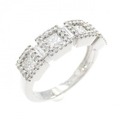 K18WG ダイヤモンド リング 0.90CT
