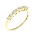 K18YG ダイヤモンド リング 0.30CT