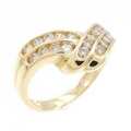 K18YG ダイヤモンド リング 0.50CT