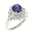 PT サファイヤ リング 1.05CT