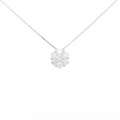 PT フラワー ダイヤモンド ネックレス 1.00CT