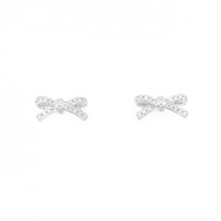 アーカー プチリュバン ダイヤモンド ピアス 0.16CT