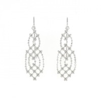 ティファニー フリンジ オーバル ピアス