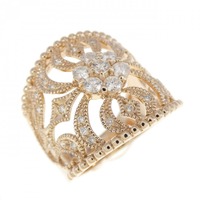 K18PG ダイヤモンド リング 0.50CT