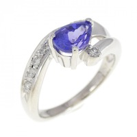 PT タンザナイト リング 0.94CT