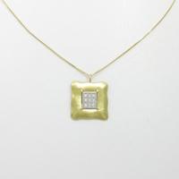 750YG／PT／K18YG ダイヤモンドネックレス