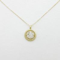 【新品】K18YG ダイヤモンドネックレス30％引き