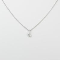 K18WG ダイヤモンドネックレス30％引き