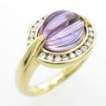 K18YG アメジストリング20％引き