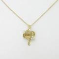 K18YG ルチルクオーツネックレス20％引き