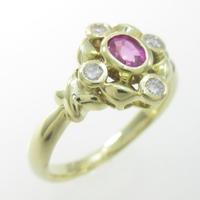 K18YG ルビーリング40％引き