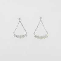 【リメイク】K18WG ダイヤモンドピアス30％引き