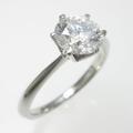 プラチナダイヤモンドリング 1．071ct・F・VVS2・VERYGOOD