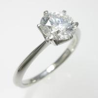 プラチナダイヤモンドリング 1．071ct・F・VVS2・VERYGOOD