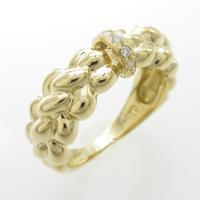 750YG ダイヤモンドリング