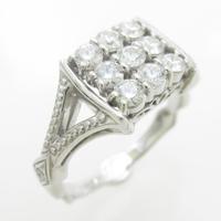 K18WG ダイヤモンドリング30％引き