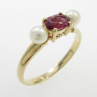 K18YG トルマリンリング10％引き