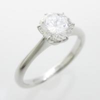 【リメイク】プラチナダイヤモンドリング 0．8002ct・E・VVS2・GOOD