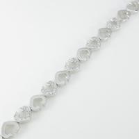 K18WG ダイヤモンドブレスレット20％引き