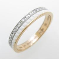 ブシュロン キャトル ホワイト リング