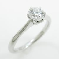 【リメイク】プラチナダイヤモンドリング 0．419ct・D・VS1・EXT