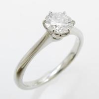 【リメイク】プラチナダイヤモンドリング 0．513ct・E・SI2・GOOD