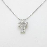 ポンテヴェキオ クロス ダイヤモンドネックレス20％引き