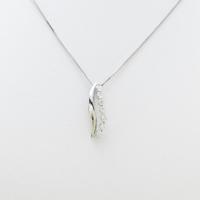 K18WG ダイヤモンドネックレス20％引き