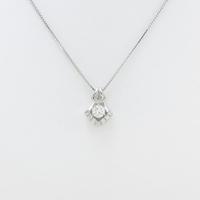 プラチナダイヤモンドネックレス 0．295ct・H・SI2・VERYGOOD30％引き